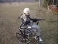 Oma mit Sturmgewehr ( a old woman with a gun)