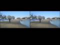 Cold Beach Side By Side demo of iMovie Stabilization