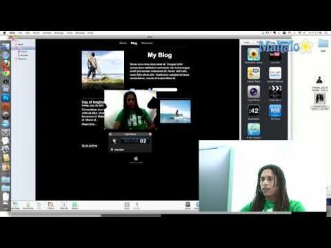 isight - Check out Bas Rutten's Liver Shot on MMA Surge: http://bit.ly/MMASurgeEp1 In this video, Mahalo's technology expert Ken O'Brien shows you how to add a video ...