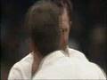 Ponting hit by Steve Harmison bouncer