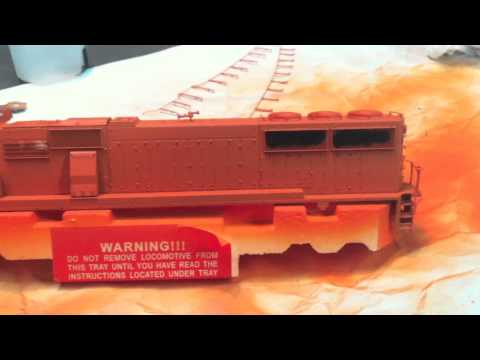 how to paint ho scale track