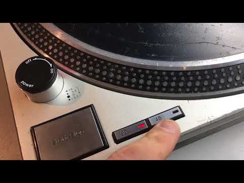 Buying a used Technics SL-1200 - motor issues, arm rest, and pop up lamp