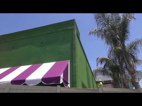 The Simpsons Springfield Area Expansion Construction Universal Studios Florida 2013 May 14th