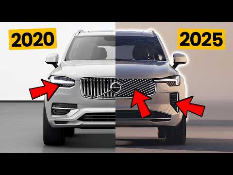 whats really changed in the new volvo xc90 2025  volvo xc90 2025 vs 2020