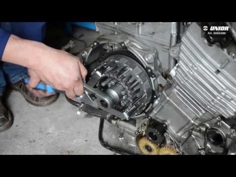 Видео: Инструмент для фиксации сцепления и зубчатых колес UNIOR 620261