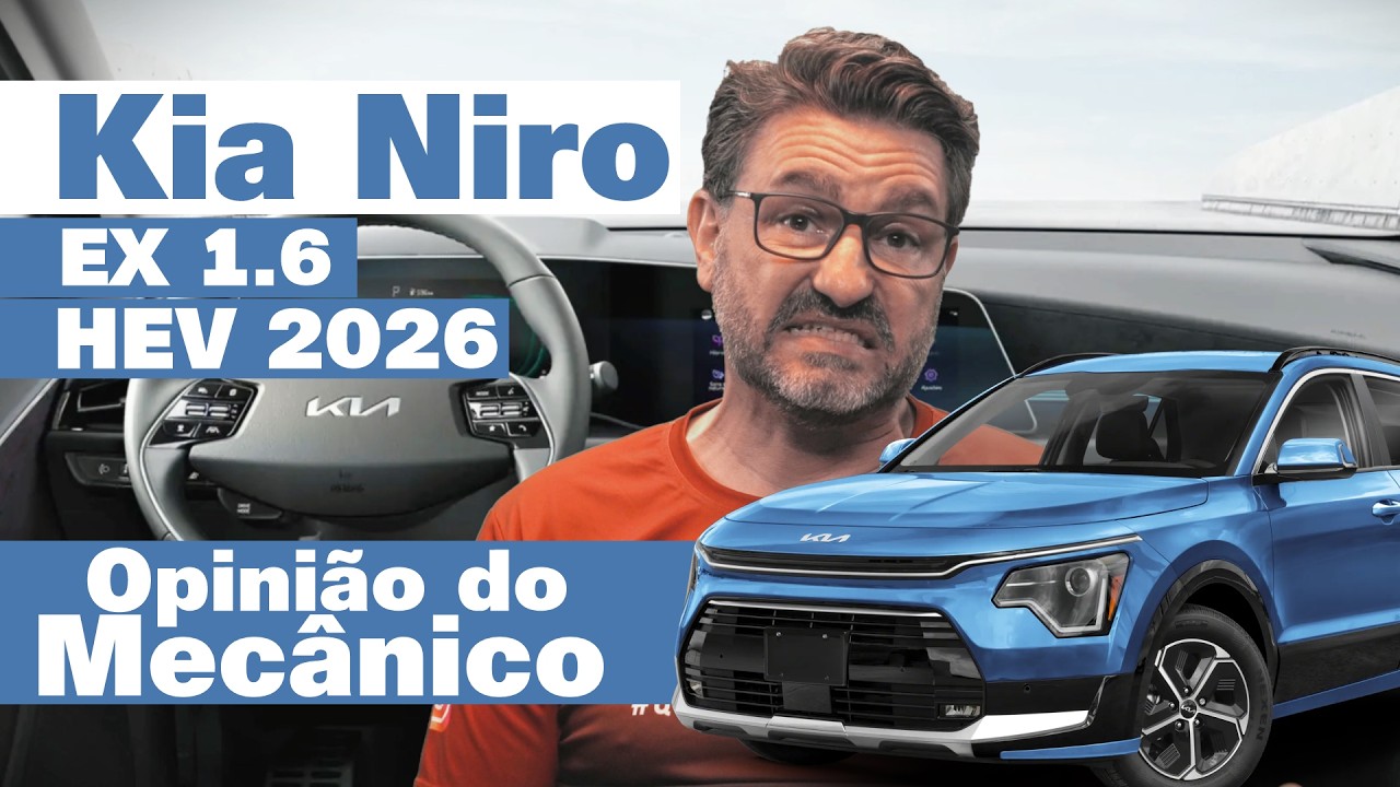 KIA NIRO EX 1.6 HÍBRIDO HEV 2026 | Será que VALE 195 MIL? OPINIÃO DO MECÂNICO