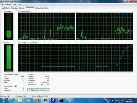 how to detect a memory leak windows xp