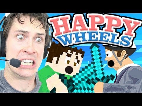 Happy Wheels - MINECRAFT WARS