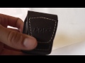 Leather Belt Holder for Lighters (Brown)
