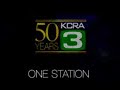 KCRA 3 50th Anniversary In TV News KCRA 3 50th Anniversary In TV News