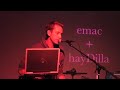oh travioso (hayden bursk) and selma blair (elise macmillan) perform some live looping.  there's several mistakes here, but there's also some really good moments too.

http://www.myspace.com/ohtravioso