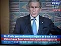 George Bush e o acordo do Etanol com o Brazil George Bush e o acordo do Etanol com o Brazil