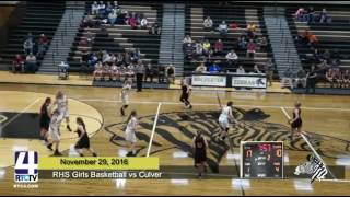 RHS Girls Basketball vs Culver Cavaliers