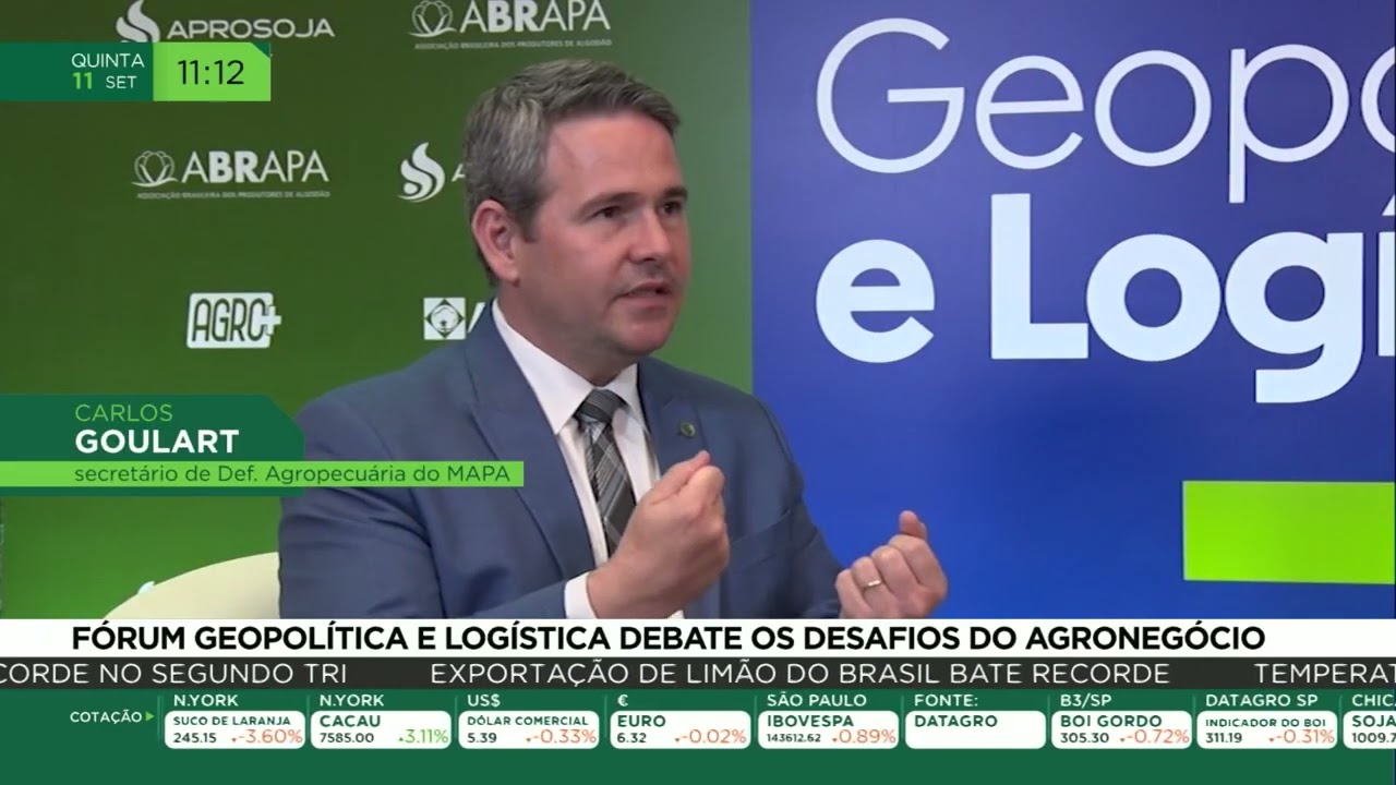 Fórum Geopolítica e Logística debate os desafios do Agronegócio