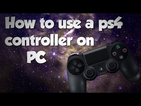 how to use ps4 controller on pc