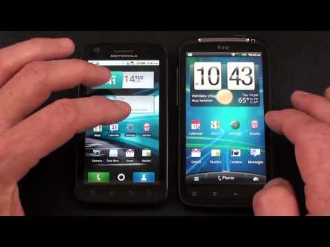 HTC Sensation vs Motorola Atrix 4G
