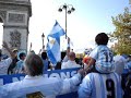 argentinean fans in paris