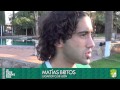 Matías Britos y sus expectativas con el León para el curso 2013-2014.