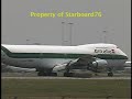Alitalia 747-200 at Rome Fiumicino