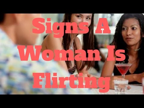 Signs married woman is flirting