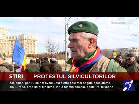 Nou protest al silvicultorilor