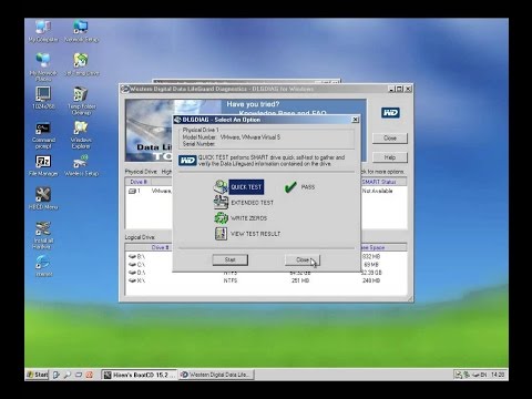 Mini Windows XP (in Hiren's Boot CD) preview