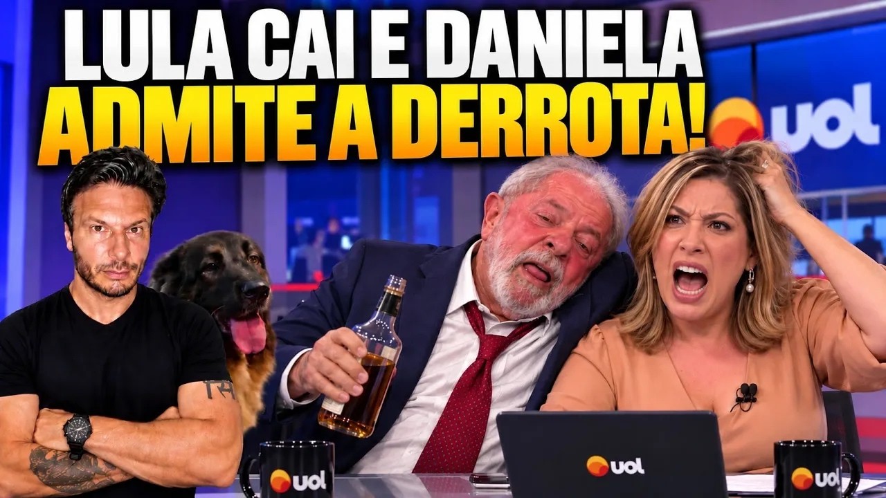 LULA PARECE BÊBADO EM COMÍCIO VAZIO E DANIELA LIMA JOGA A TOALHA!