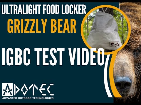 NEW Bear Bag – “Ultralight Bear Locker”