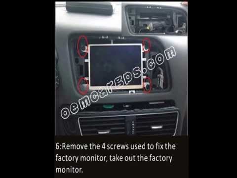 How to Install Car Stereo DVD GPS System on Audi Q5