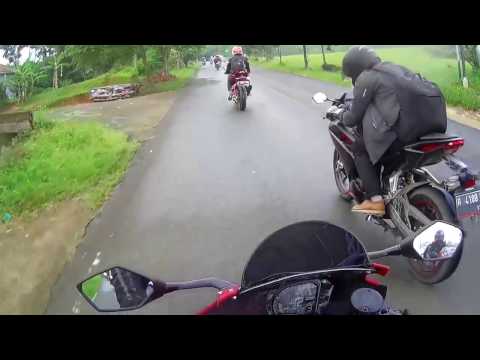 turing CBR250RR dari Bekasi ke Puncak (Rainbow Hills Bogor)