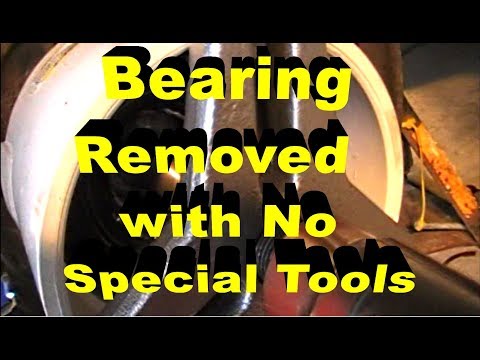 Rear Wheel Bearing Removal With No Special Tools BMW 3 Series