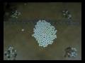 Stop motion with candles (pac man,space invaders, tetris...)