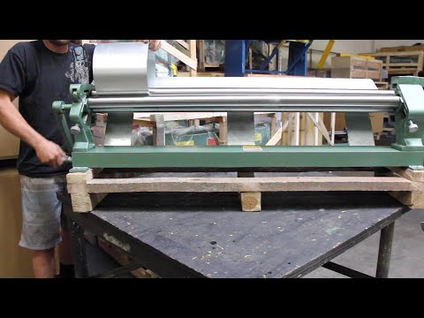 TIN KNOCKER TK 2450 Manual Slip Rolls Rolls | THREE RIVERS MACHINERY (1)