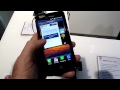 LG Spectrum (Verizon) 4G LTE smartphone demo at CES 2012