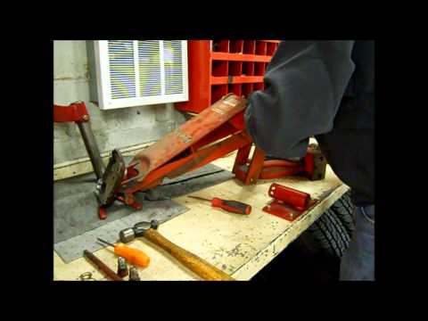 how to repair trolley jack