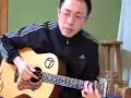 http://www.youtube.com/user/natsubayashi

because natsubayashi had to delete many of his videos, i will try to upload some of them!
my natsubayashi-group: http://www.dailymotion.com/group/44683

link to the chords:
http://music.j-total.net/data/010ko/014_kobukuro/027.html