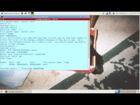how to remove gpt partition table