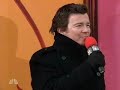 Macy's Thanksgiving parade RickRoll