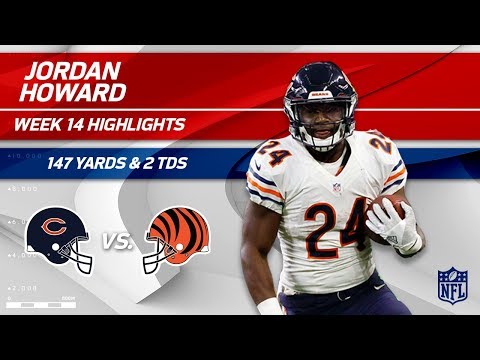 Video: Jordan Howard's 147 Rushing Yards & 2 TDs vs. Cincy! | Bears vs. Bengals | Wk 14 Player Highlights