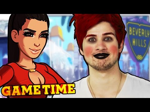 GETTING FAMOUS WITH KIM KARDASHIAN (Gametime w/ Smosh Games)