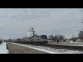 Amtrak #190 Leads California Zephyr 6 East, Monmouth, IL.