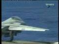Aircraft Carrier USS John C Stennis launching aircraft