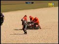 Max Biaggi Phillip Island Crash Rd 2 2008 Turn 1 WSBK
