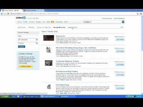 how to create a group on linkedin