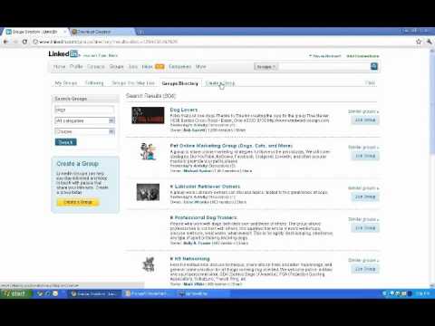 how to create a group on linkedin