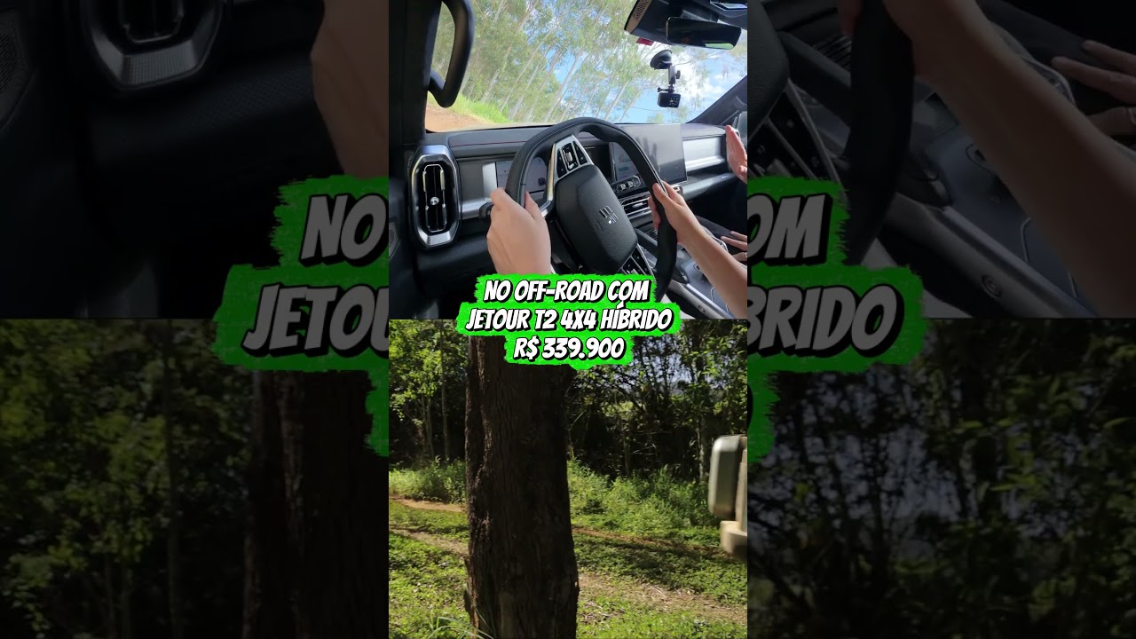 TESTE EXTREMO NO OFF-ROAD COM O JETOUR T2 4X4! ⚡⛰️