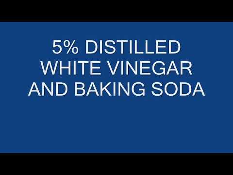 how to unclog a drain with white vinegar
