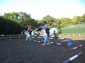 Click here to watch this video Raw Clip of jumping as pairs. :)