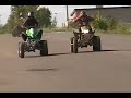 Race in valleyfield with tree guys (honda trx450r,yamaha banshee,honda 400ex...yo les gars de st-constant!!!haha