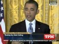 Obama: 'We Are Not  A Deadbeat Nation'
